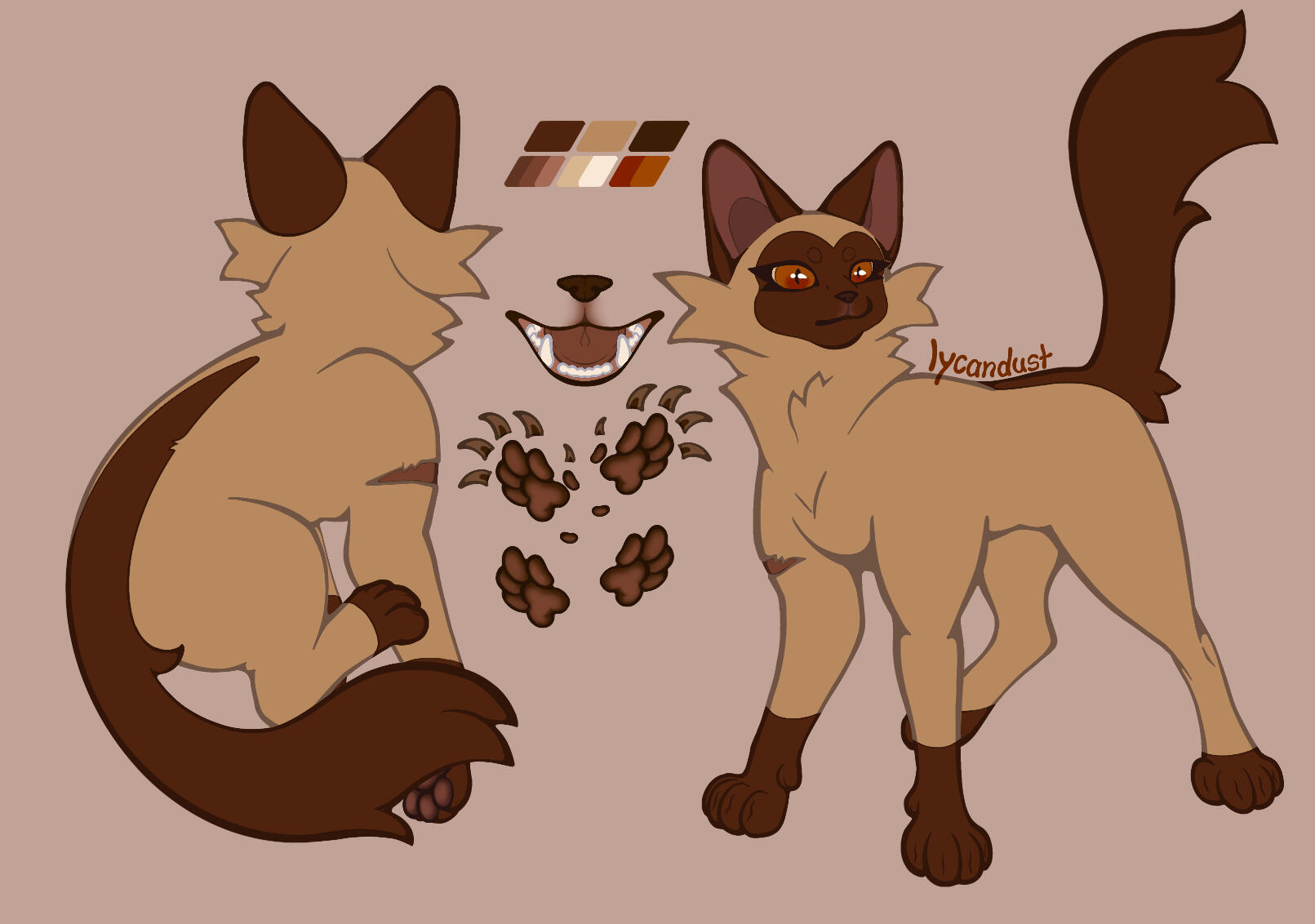 Lined ref sheet