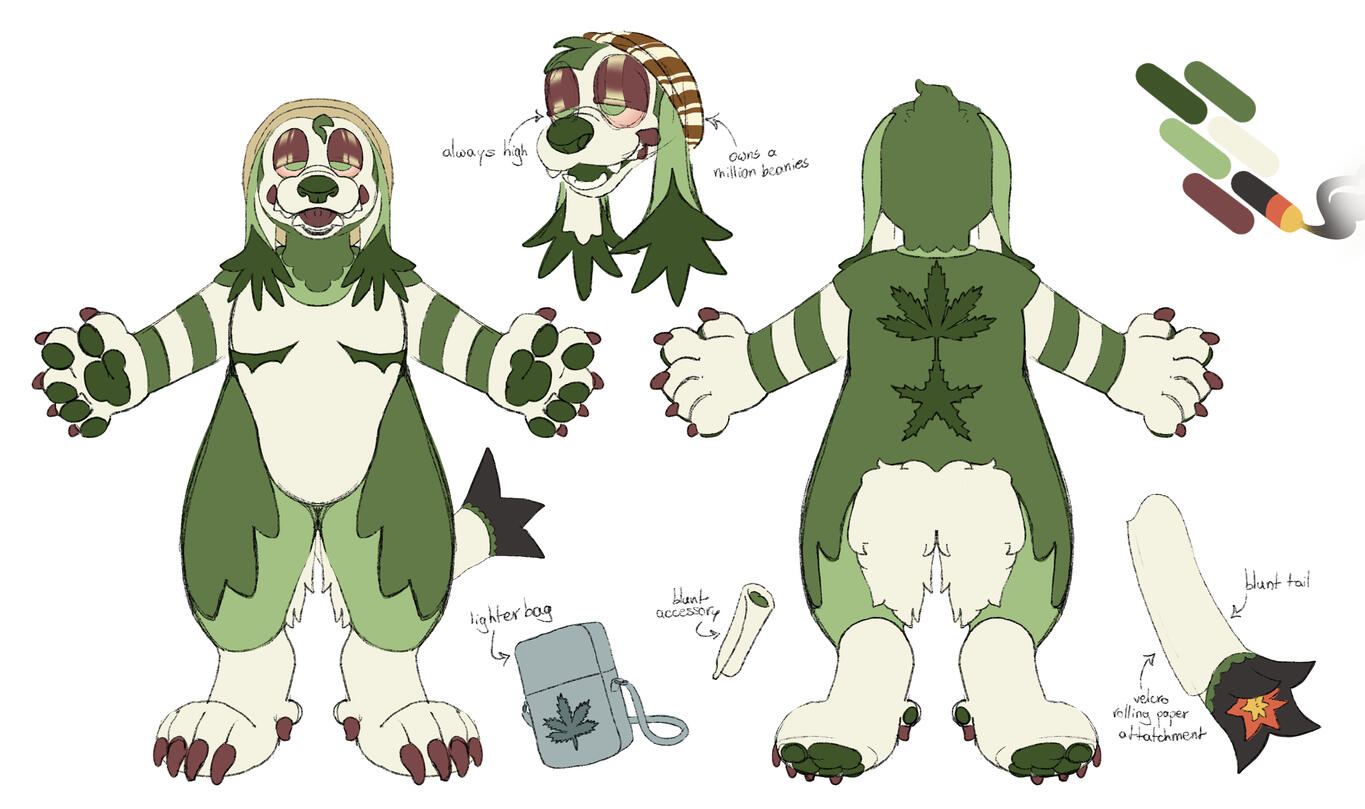 Sketch ref sheet + accessories