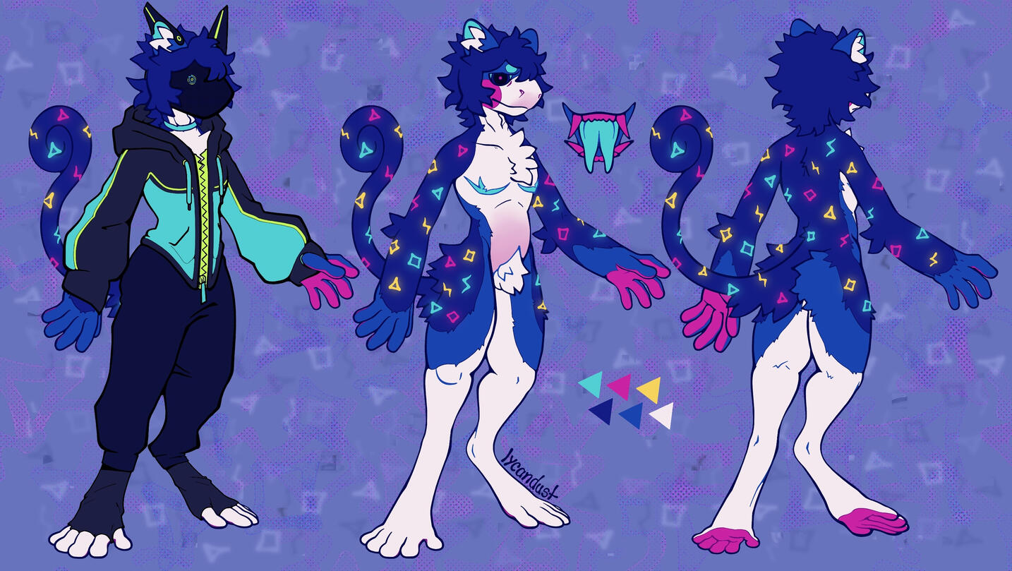 Lined ref sheet + outfit