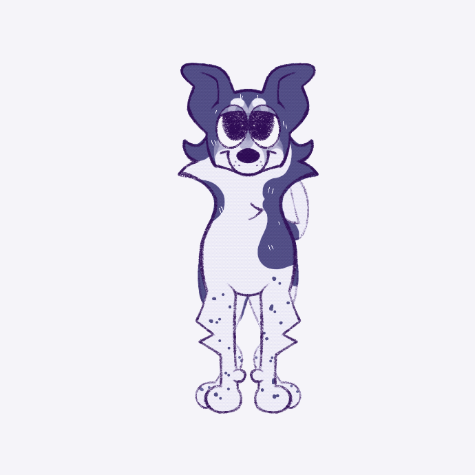 Spinning Senior Dog